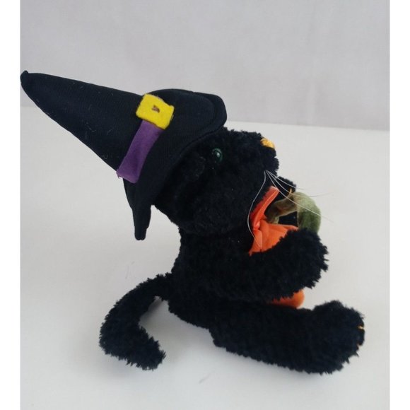 New Halloween Lucky the Bean Bag Cat for March of Dimes from Plushland - Picture 4 of 8